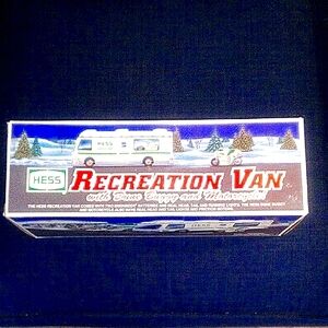HESS VAN (MINT) (1999) with Motorcycle & Dune Buggy